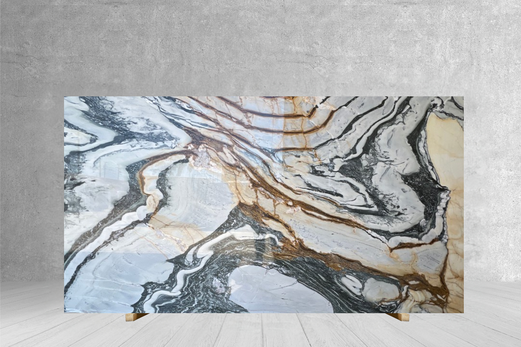 MARBLE PAONAZZO PAZZO POLISHED 3/4