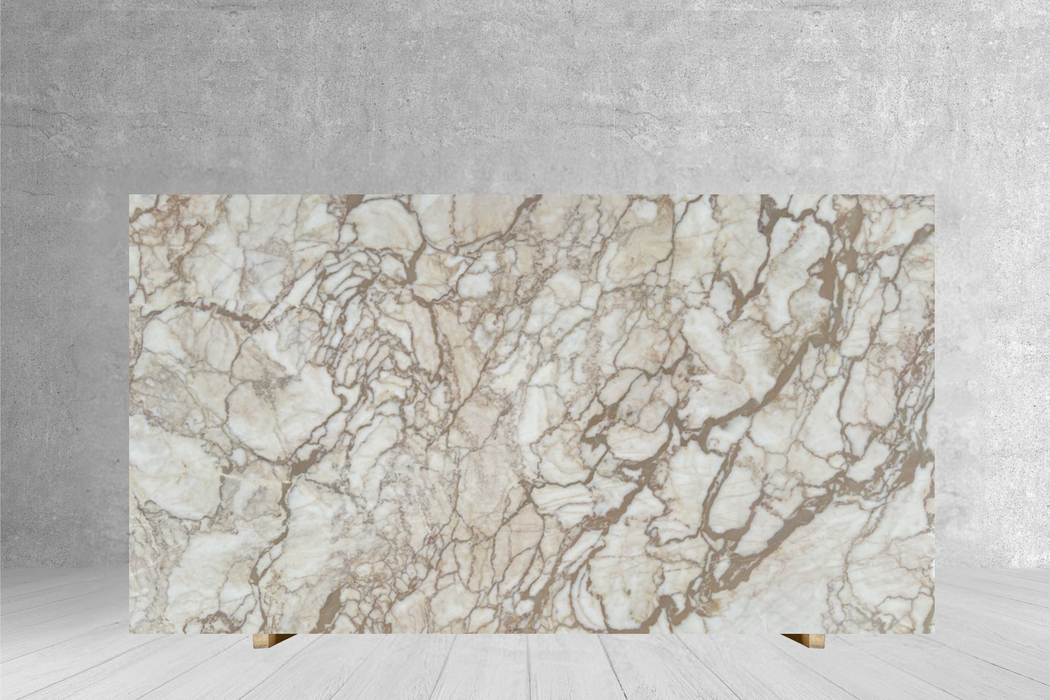 MARBLE CALACATTA VENA ORO HONED 3/4