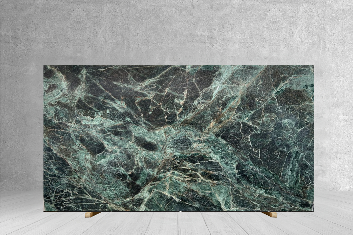 QUARZITE VERDE PROFONDO POLISHED 3/4 — Marble Unlimited Inc