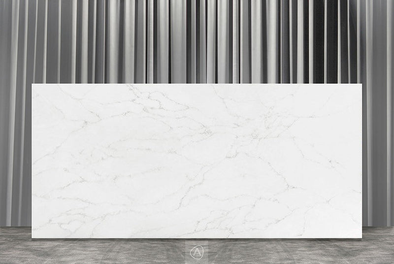 AQ CALACATTA COLORADO QUARTZ LEATHER 3/4