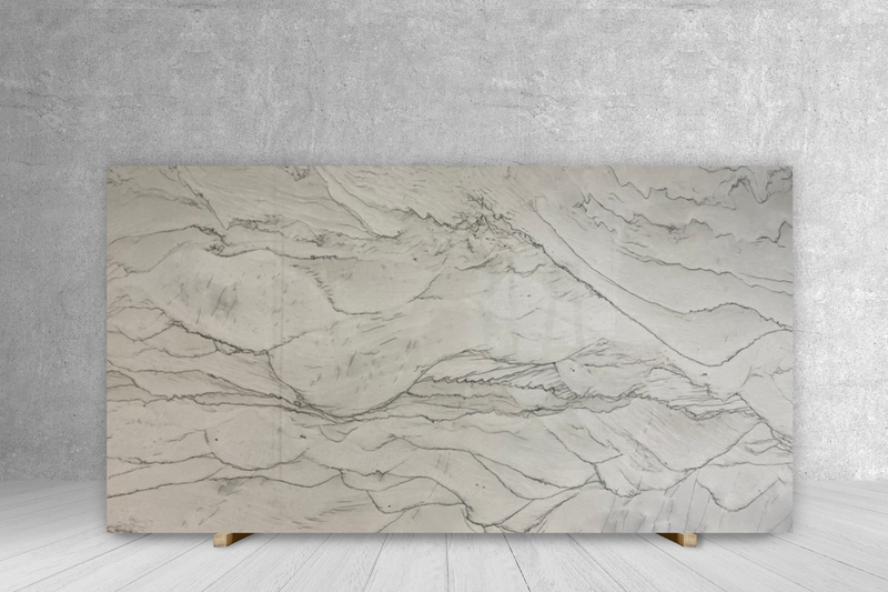 QUARTZITE GLACIER WAVE  POLISHED 3/4"_ItemCode