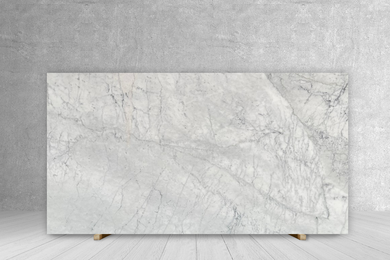 MARBLE CARRARA WHITE C" CLASSIC HONED 3/4"