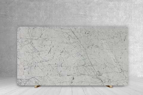 Marble Carrara White C Dual Honed & Polished 3/4 Slab in Sun valley, Los Angeles