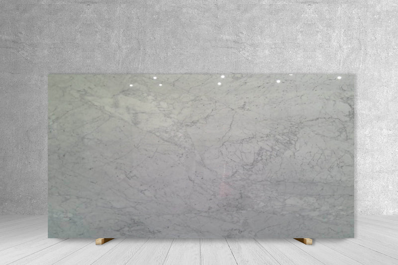 MARBLE CARRARA WHITE C" POLISHED 3/4"