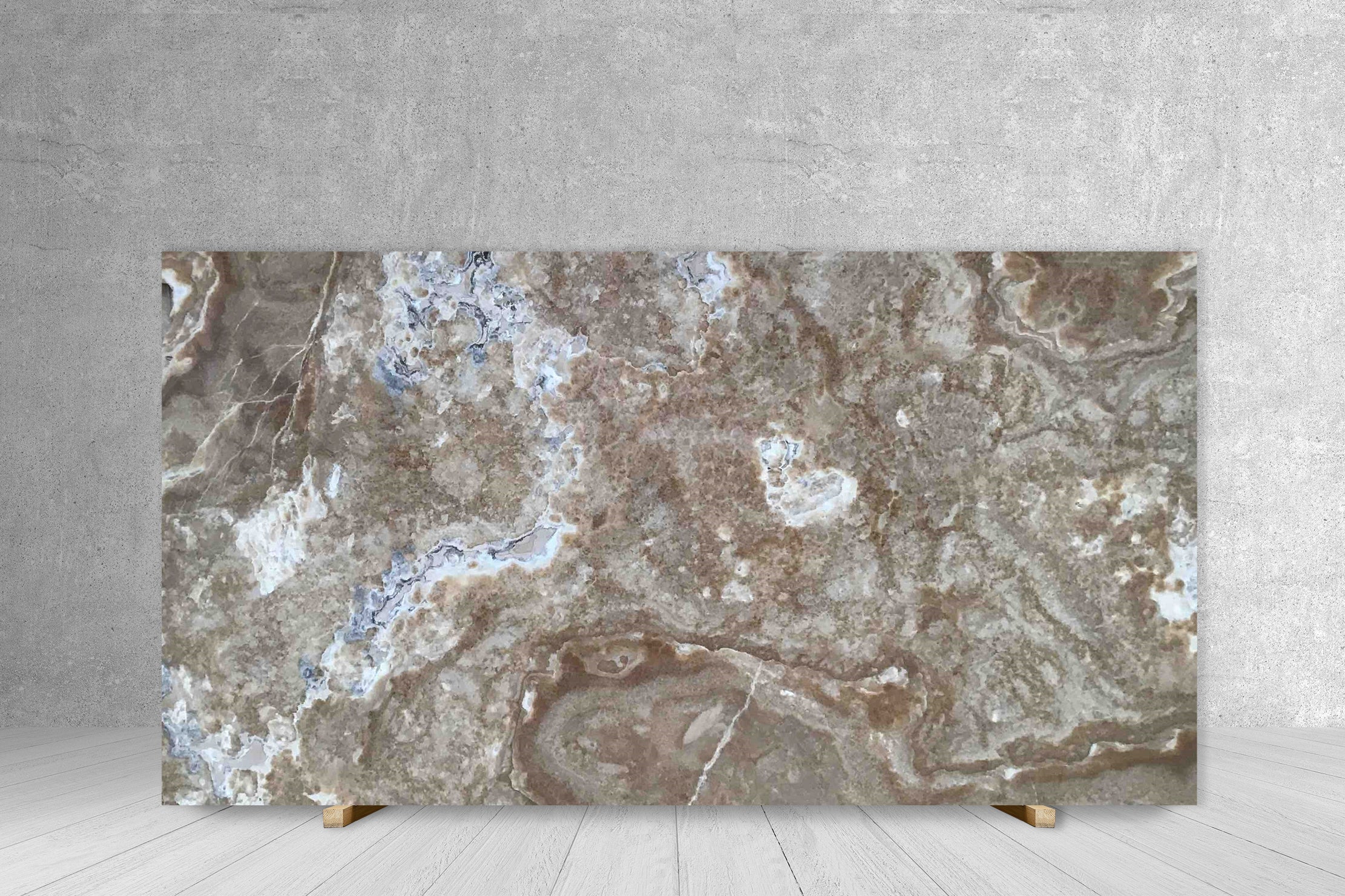 ONYX CAPPUCCINO POLISHED 3/4 — Marble Unlimited Inc