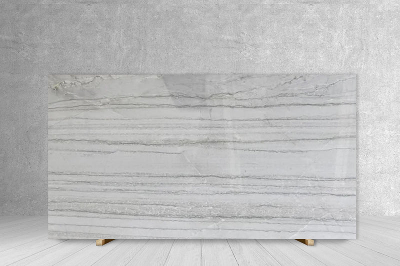 QUARTZITE WHITE V/C POLISHED 3/4