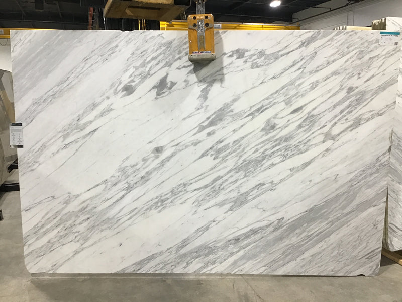 MARBLE CALACATTA A SUPER HONED 3/4"_Bloque