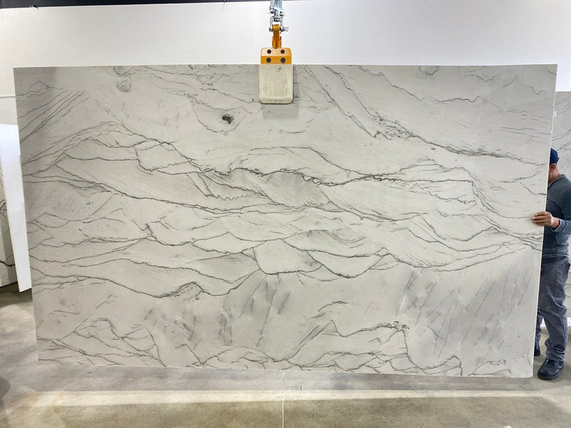 QUARTZITE GLACIER WAVE  POLISHED 3/4