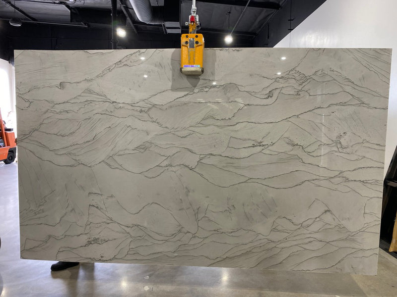 QUARTZITE GLACIER WAVE  POLISHED 3/4