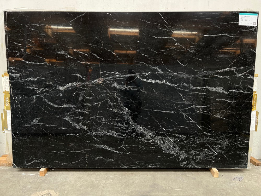 MARBLE NOIRBLANC POLISHED + AZEROCARE 3/4 — Marble Unlimited Inc