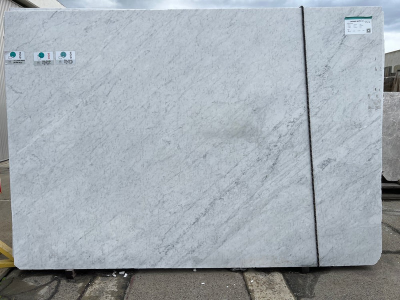 MARBLE CARRARA WHITE C" POLISHED 3/4"