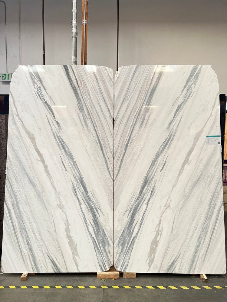 MARBLE BIANCO PLATINO POLISHED 3/4