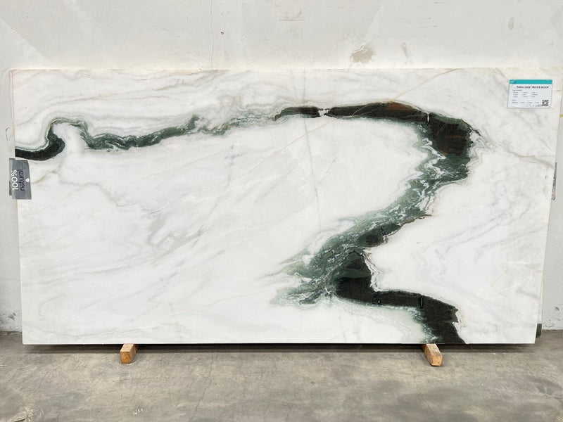 MARBLE BIANCO LASER MACCHIA VECCHIA" POLISHED 3/4"