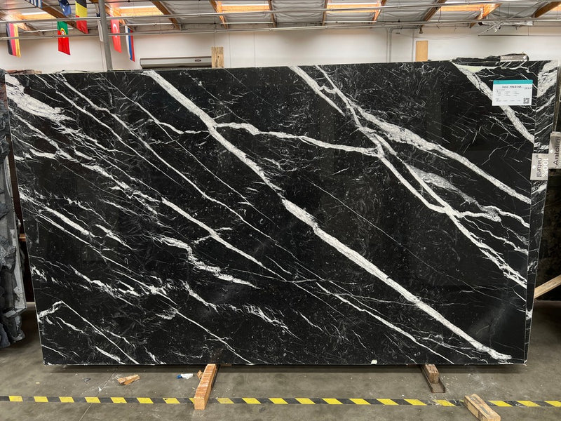MARBLE NERO MARQUINA POLISHED 3/4