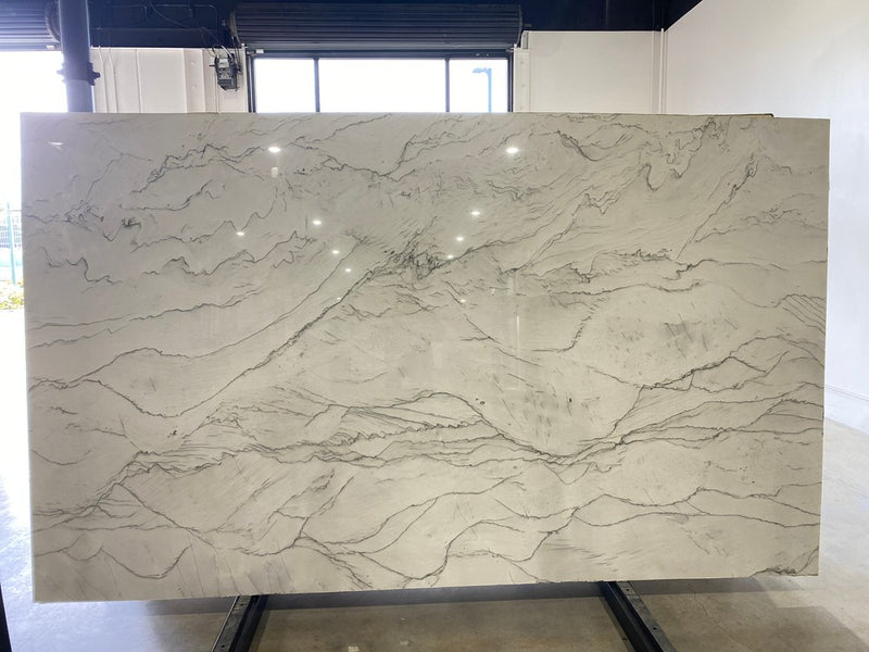 QUARTZITE GLACIER WAVE  POLISHED 3/4