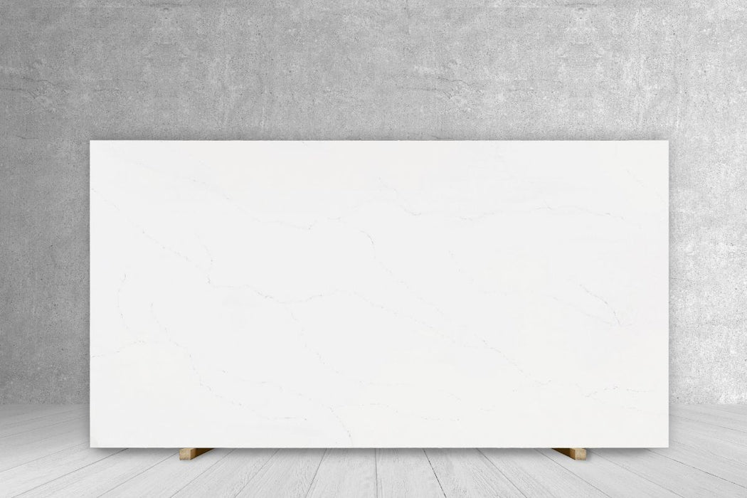 AQ CALACATTA BIANCO QUARTZ POLISHED 3/4