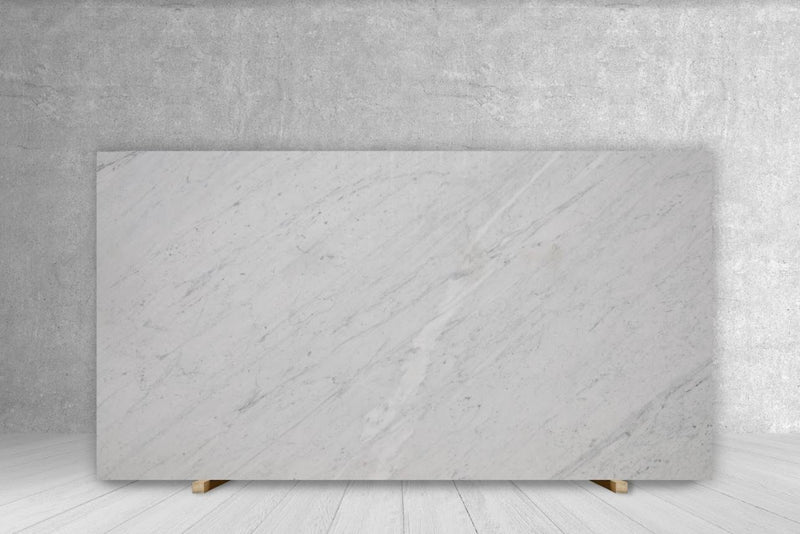 MARBLE CARRARA WHITE POLISHED 3/4