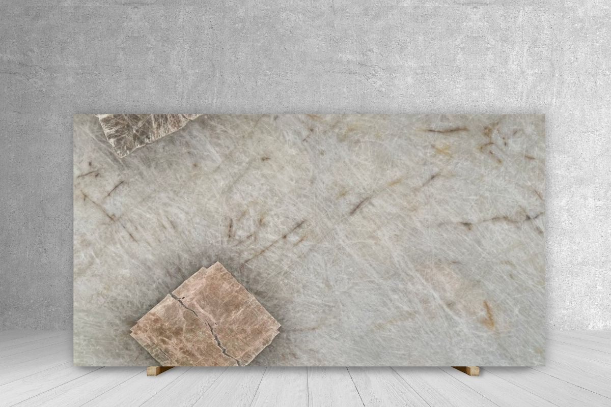 GRANITE PATAGONIA GLACE POLISHED + AVP 3/4 Quartzite Slab in Sun valley, Los Angeles