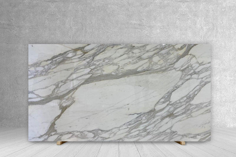 MARBLE CALACATTA BORGHINI PREMIUM TOP POLISHED 3/4