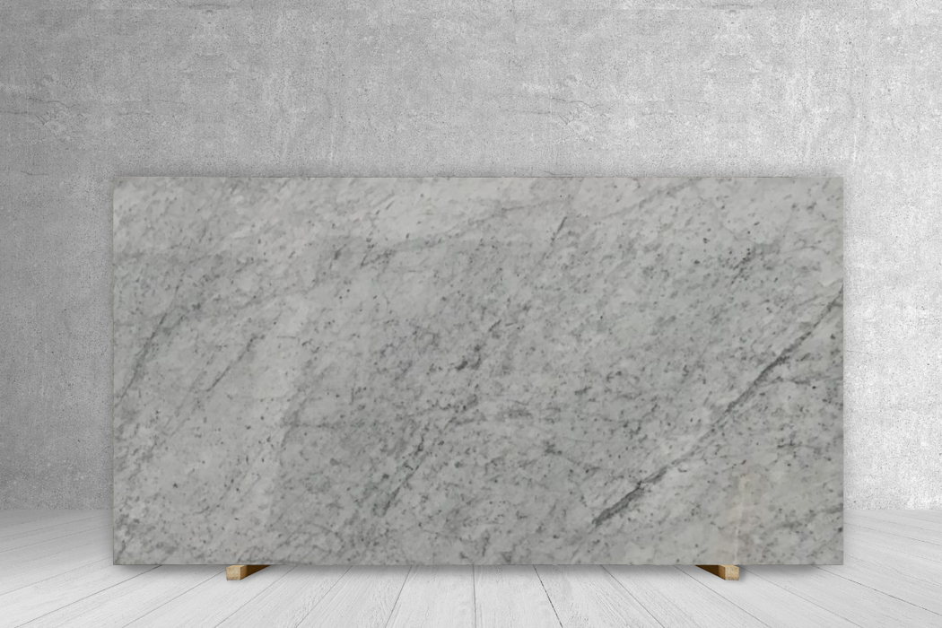 Carrara White Marble slab at Marble Unlimited