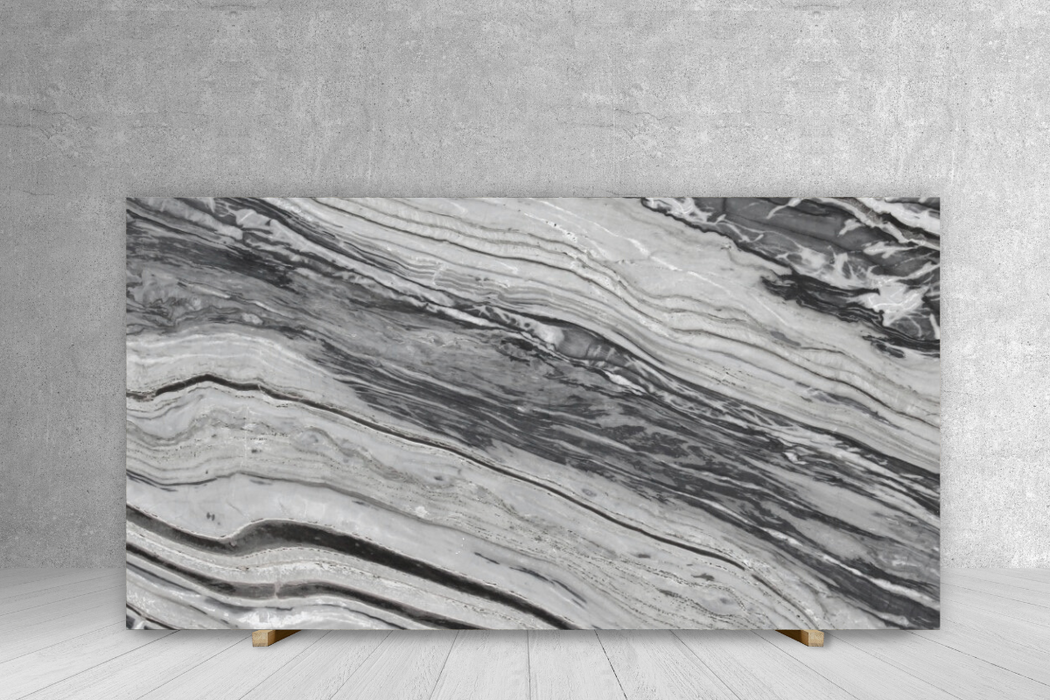 MARBLE SILVER STREAM POLISHED 3/4