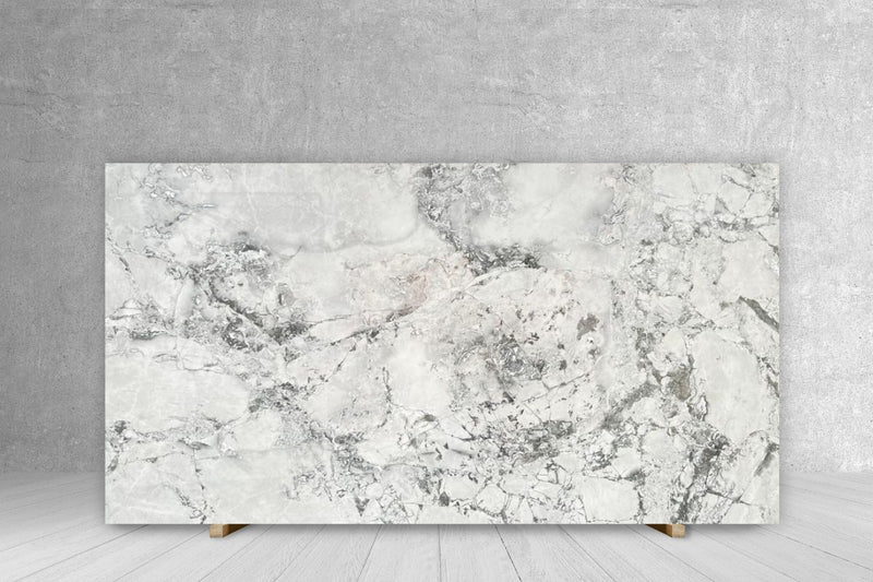 DOLOMITE SUPERWHITE GLOSSY POLISHED 3/4