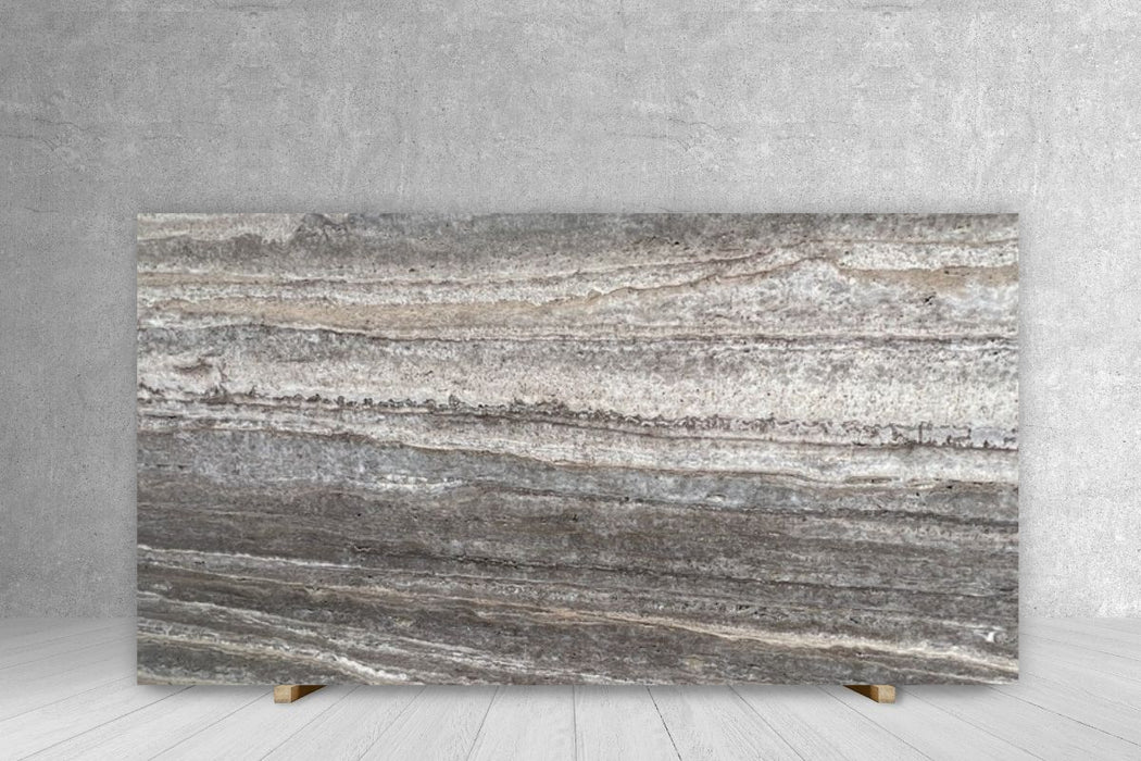 TRAVERTINE SILVER HONED UNFILLED 1.8 CM
