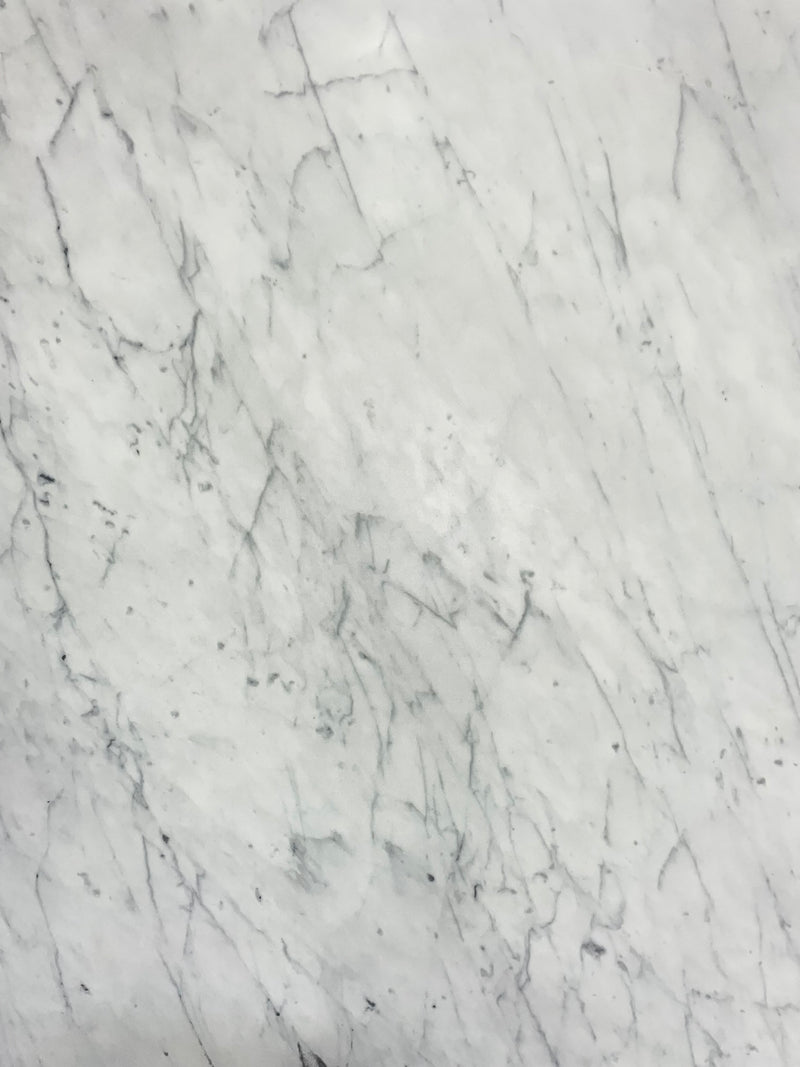 MARBLE CARRARA WHITE C" SUPERIORE HONED & POLISHED 3/4"