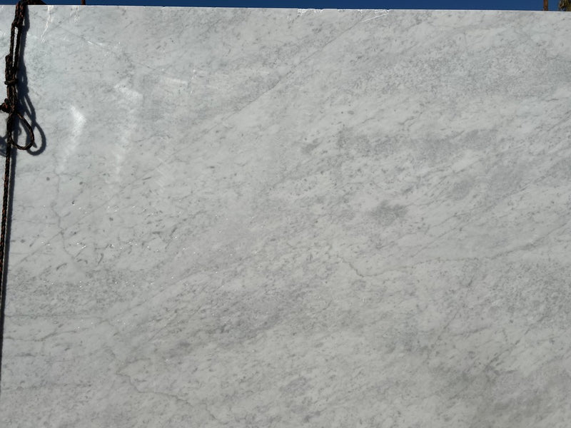 MARBLE CARRARA WHITE C" DUAL HONED & POLISHED 3/4"