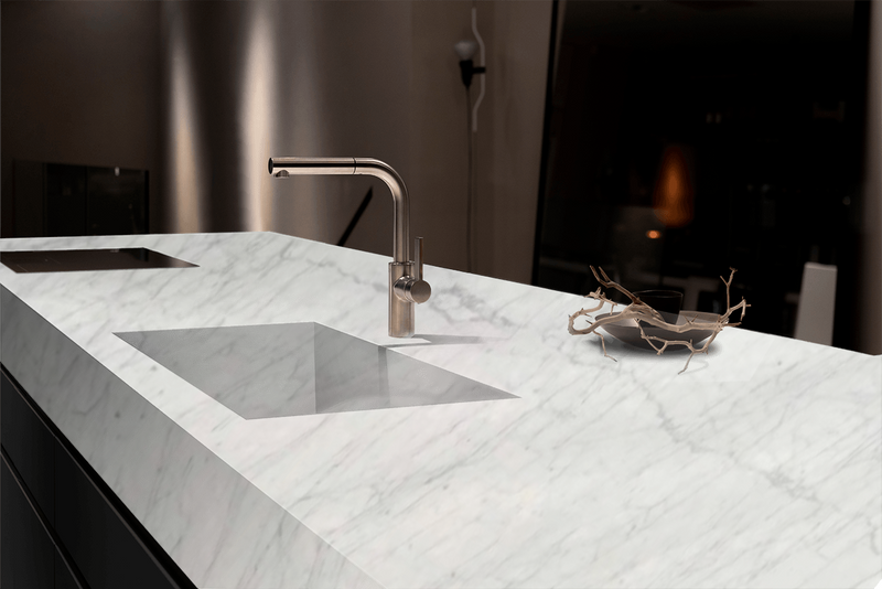 MARBLE CARRARA WHITE C" SUPERIORE HONED & POLISHED 3/4"
