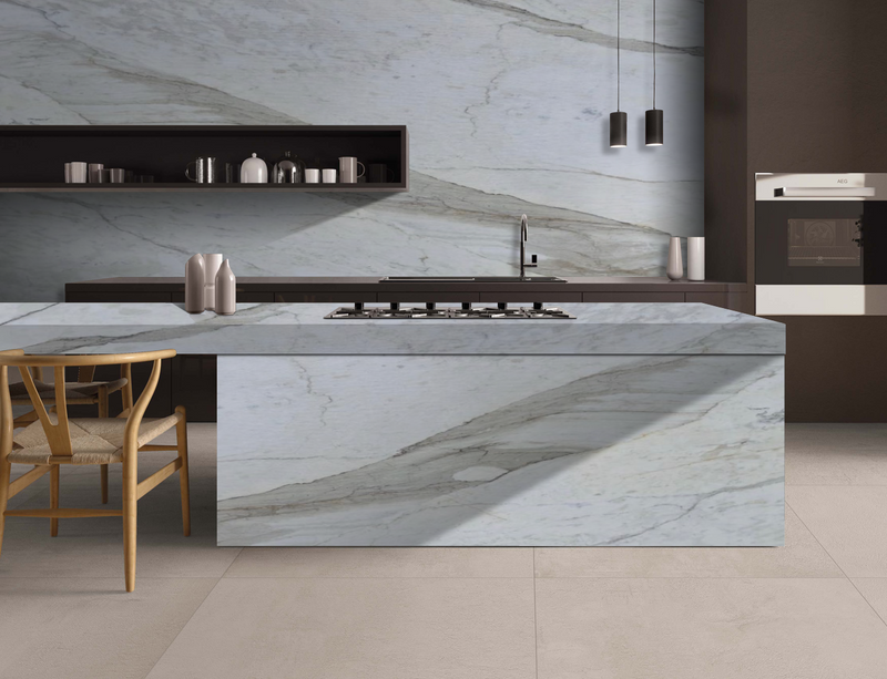 MARBLE CALACATA CREMO PREMIUM POLISHED 3/4