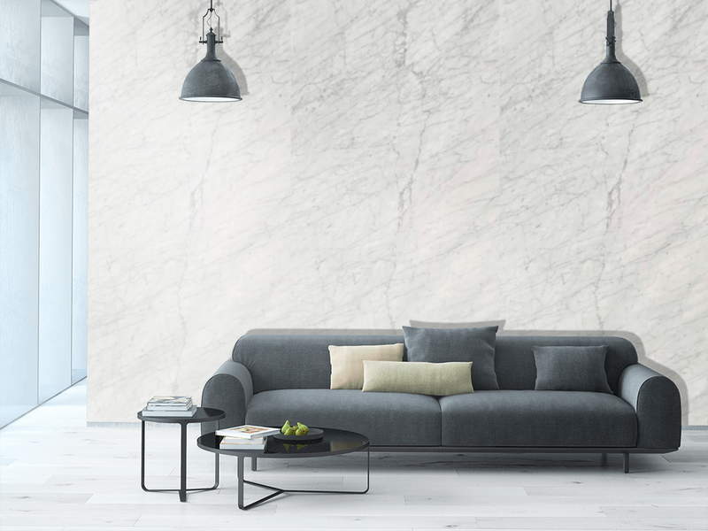 MARBLE CARRARA WHITE C" SUPERIORE HONED & POLISHED 3/4"